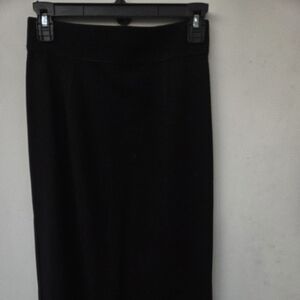 Blumarine Classic Black Flared In Back Skirt 42 Made In Italy.